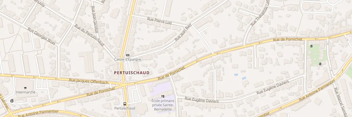 Plan du 268 Rue de Pornichet à Saint-Nazaire