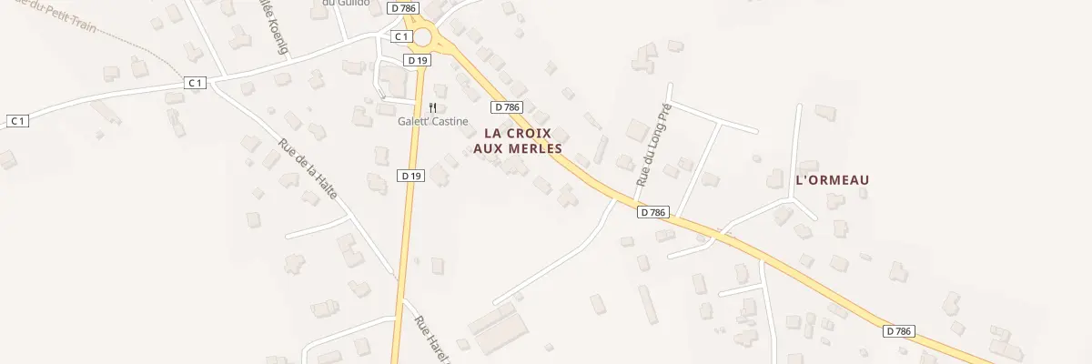 Plan du 8 Rue de la Croix aux Merles à Saint-Cast-le-Guildo