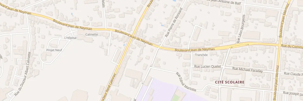 Plan du 153 Rue Arsène d’ Arsonval à Saint-Nazaire