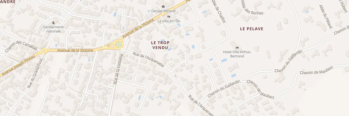 Plan du 7 Rue de l’Acquenette à Noirmoutier-en-l’Île