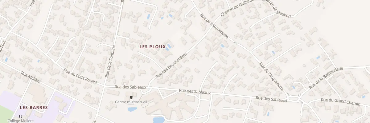 Plan du 10 Rue des Bouchetières à Noirmoutier-en-l’Île