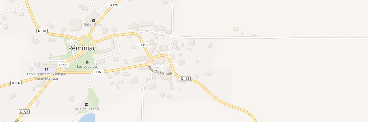 Plan du 16B Rue de l’Église à Réminiac