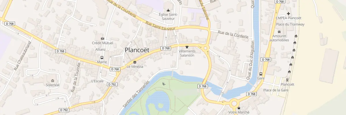 Plan du 36 Rue du Pont à Plancoët
