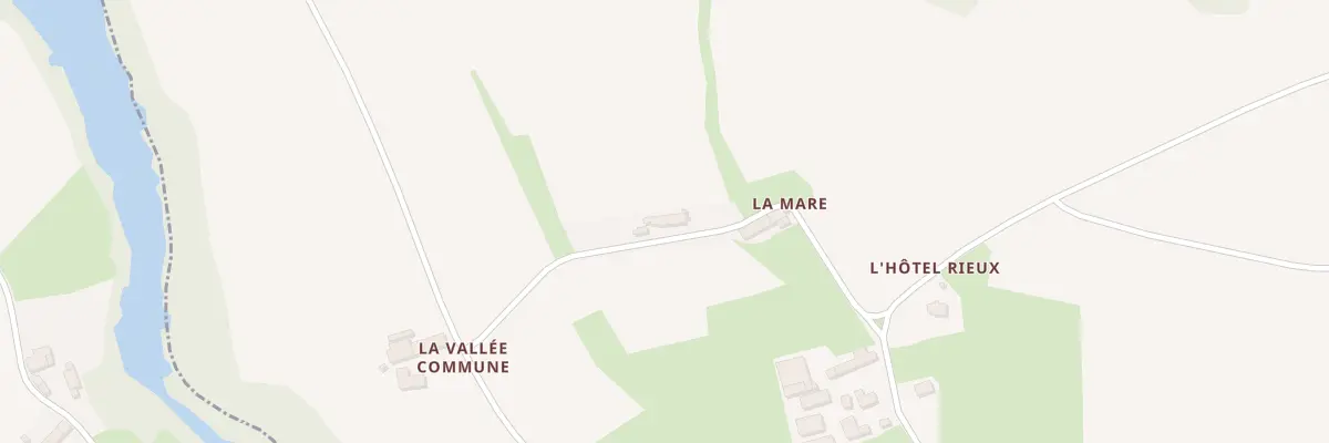 Plan du 5033 La Mare à Saint-Michel-de-Plélan