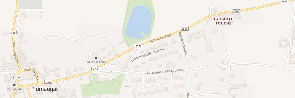 Plan du 3 Lot des Touches à Plumaugat