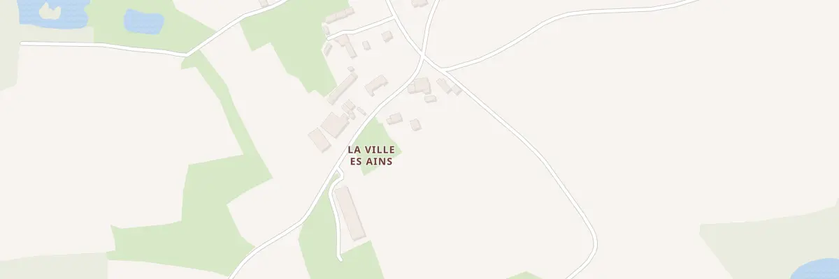 Plan du 3 La Ville Es Ains à Plélan-le-Petit