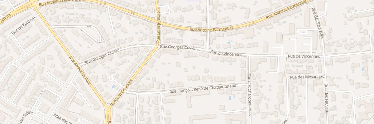 Plan du 5 Rue Georges Cuvier à Saint-Nazaire