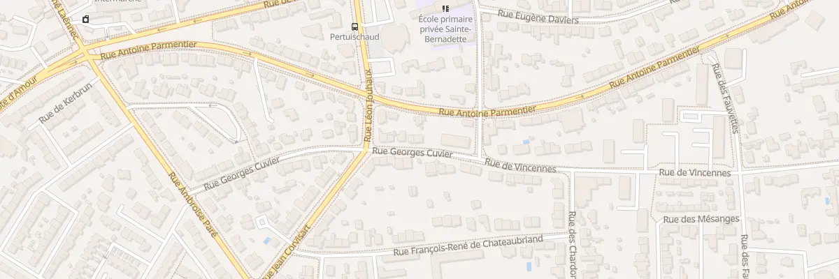Plan du 2B Rue Georges Cuvier à Saint-Nazaire