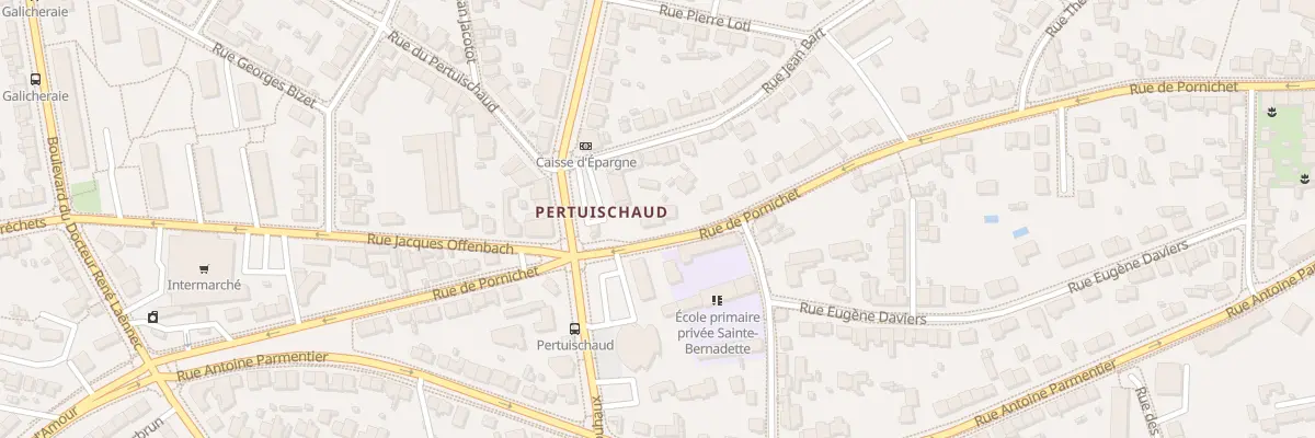 Plan du 282 Rue de Pornichet à Saint-Nazaire