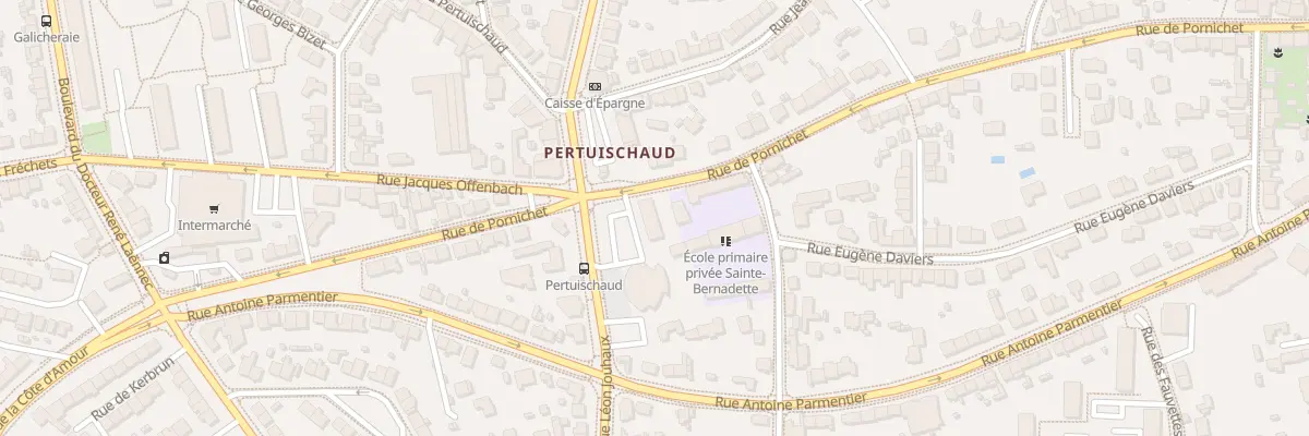 Plan du 261 Rue de Pornichet à Saint-Nazaire
