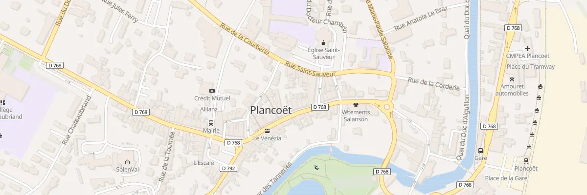 Plan du 21 Rue du Pont à Plancoët