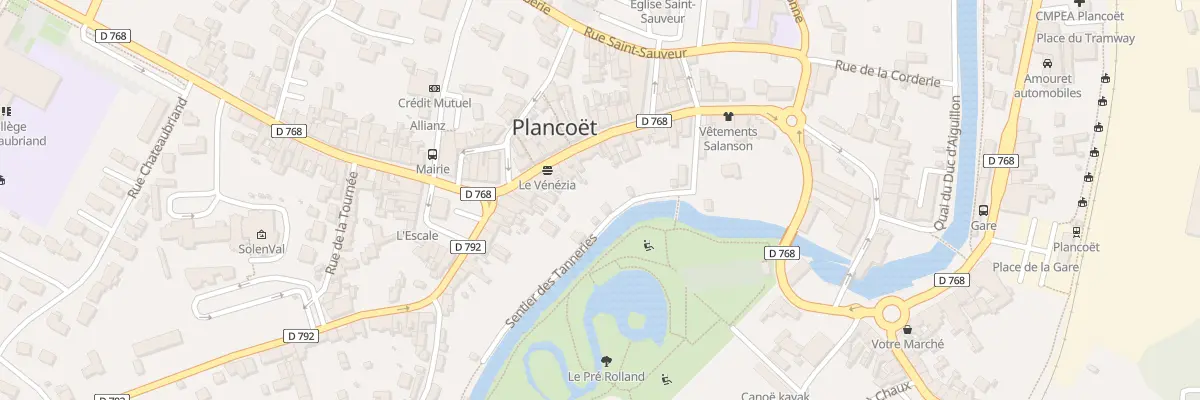 Plan du 5287 Rue du Pont à Plancoët