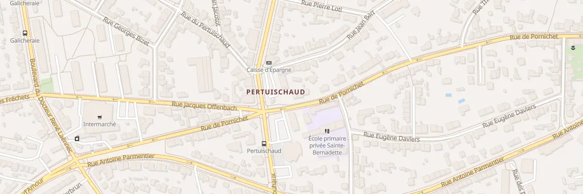 Plan du 284 Rue de Pornichet à Saint-Nazaire