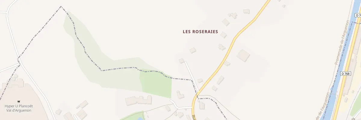 Plan du 48 Les Roseraies à Plancoët