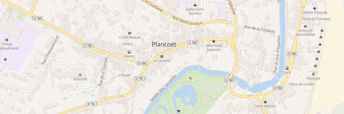 Plan du 20 Rue du Pont à Plancoët