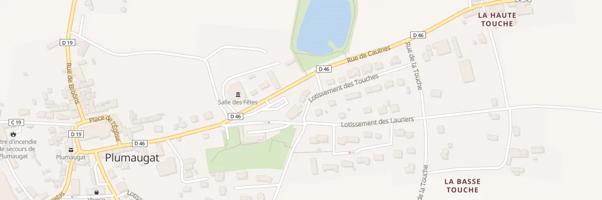 Plan du 26 Lot des Touches à Plumaugat