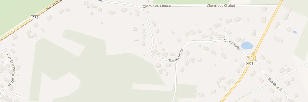 Plan du 46 Rue du Herbé à La Chapelle-des-Marais