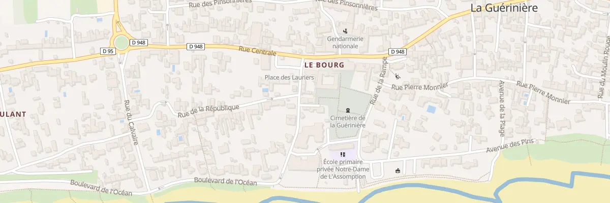 Plan du 15 Av de l’Océan à La Guérinière