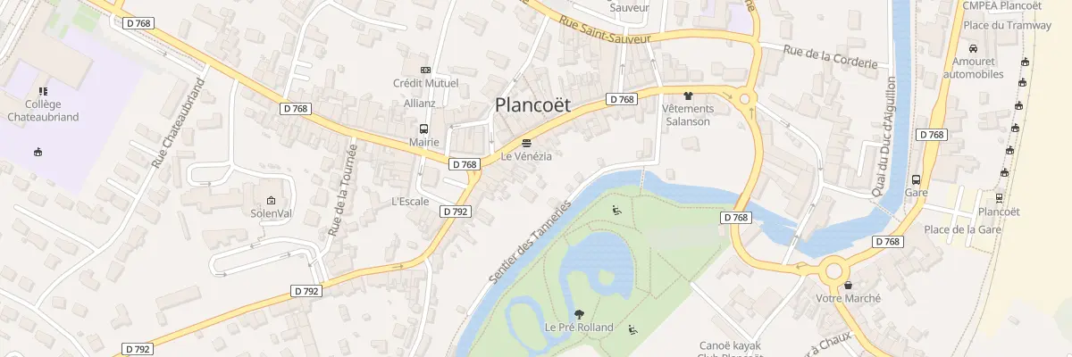 Plan du 5281 Rue du Pont à Plancoët