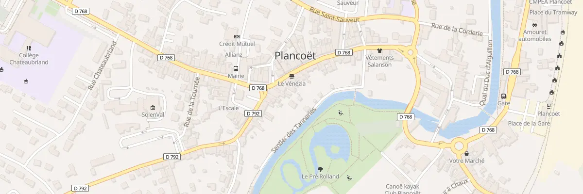 Plan du 2B Rue du Pont à Plancoët
