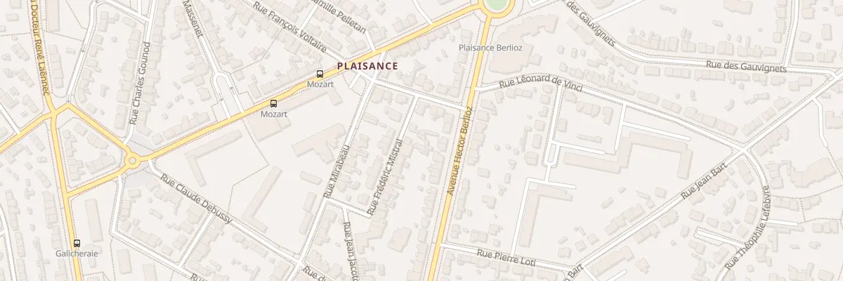 Plan du 20T Rue Frédéric Mistral à Saint-Nazaire