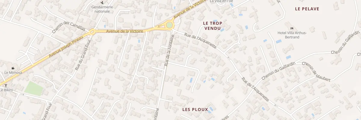 Plan du 1 Che des Ploux à Noirmoutier-en-l’Île