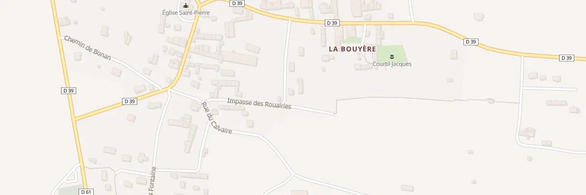 Plan du 5 Rue de la Scierie à Trédias