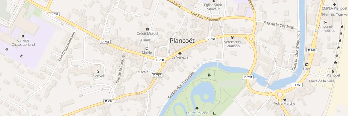 Plan du 6 Rue du Pont à Plancoët