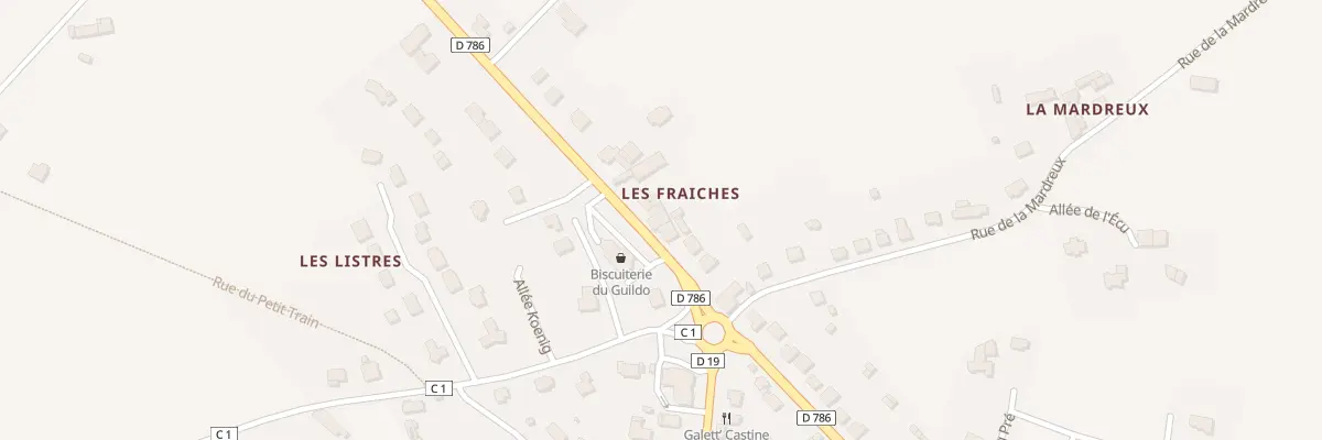 Plan du 35 Rue de la Croix aux Merles à Saint-Cast-le-Guildo