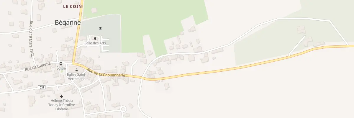 Plan du 5670 Le Village à Béganne