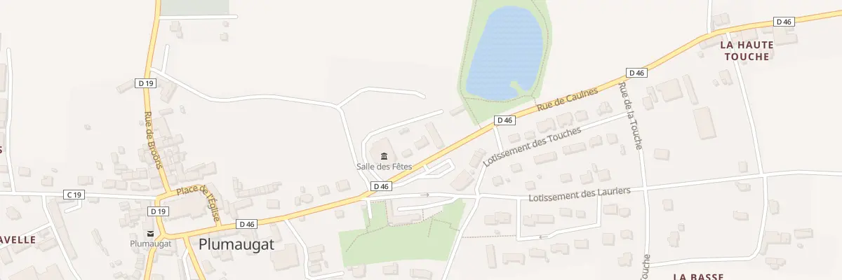 Plan du 11 Rue de Caulnes à Plumaugat