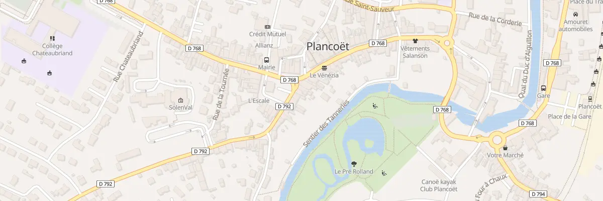 Plan du 7 Pl de la Mairie à Plancoët
