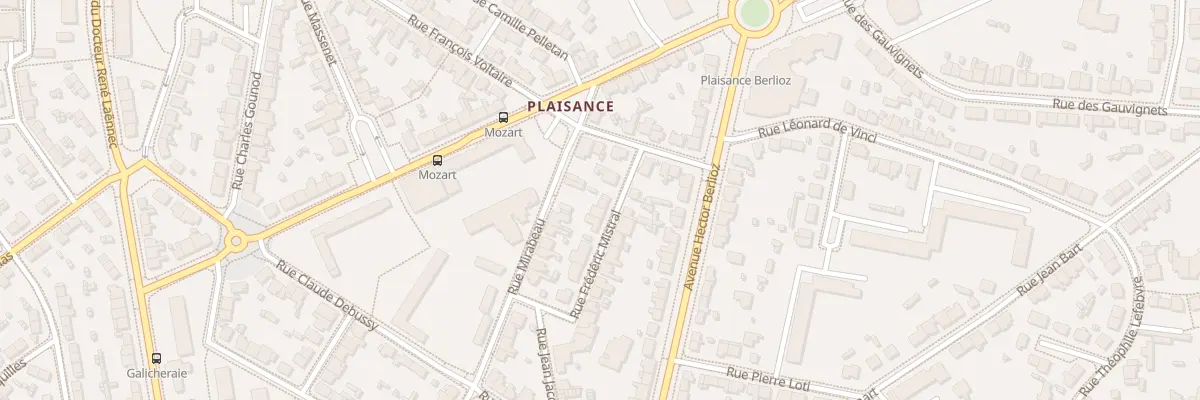 Plan du 9 Rue Frédéric Mistral à Saint-Nazaire