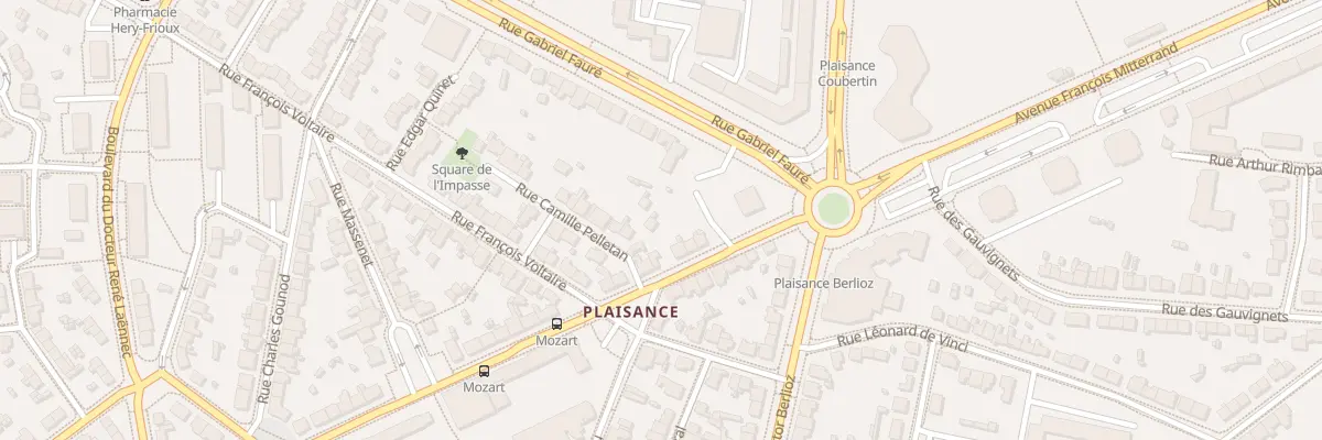 Plan du 2 Rue Camille Pelletan à Saint-Nazaire