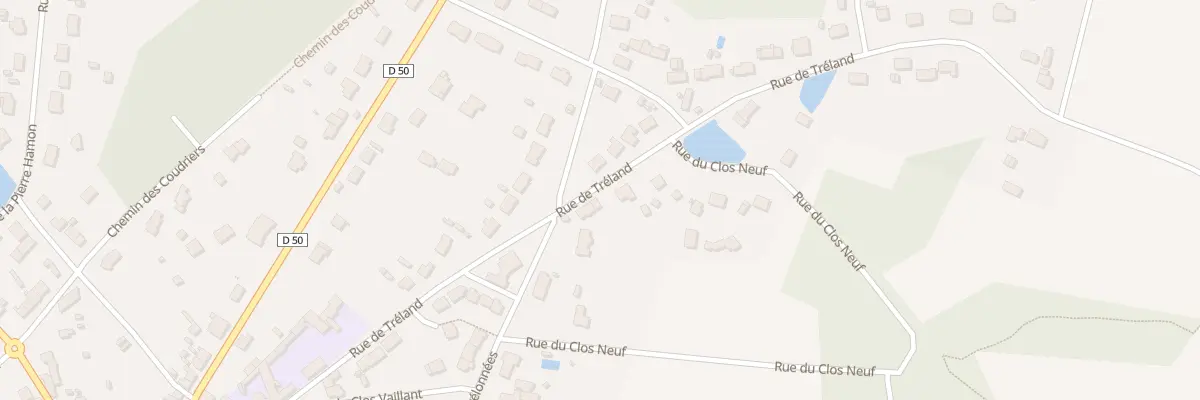 Plan du 28 Rue de Trelan à La Chapelle-des-Marais