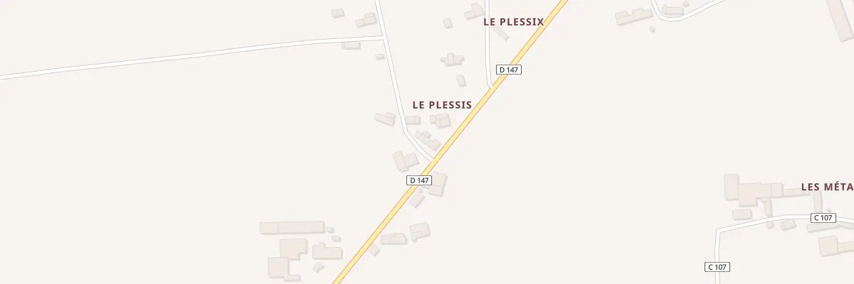 Plan du 24 Le Plessis à Tréal