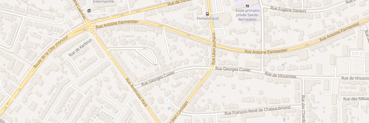 Plan du 18 Rue Georges Cuvier à Saint-Nazaire