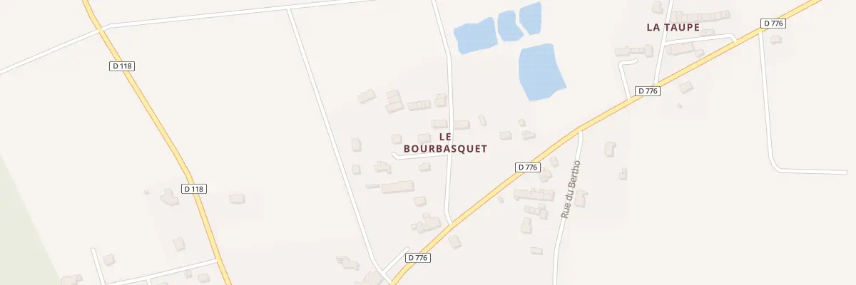 Plan du 1 La Touche à Réminiac