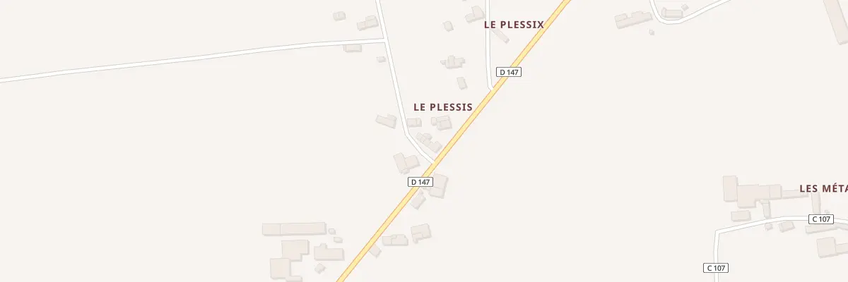 Plan du 24A Le Plessis à Tréal