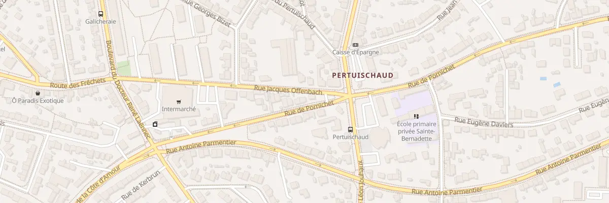 Plan du 288 Rue de Pornichet à Saint-Nazaire