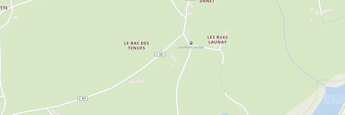 Plan du 5896 Beauvais à Paimpont