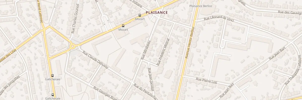 Plan du 14B Rue Honoré de Mirabeau à Saint-Nazaire