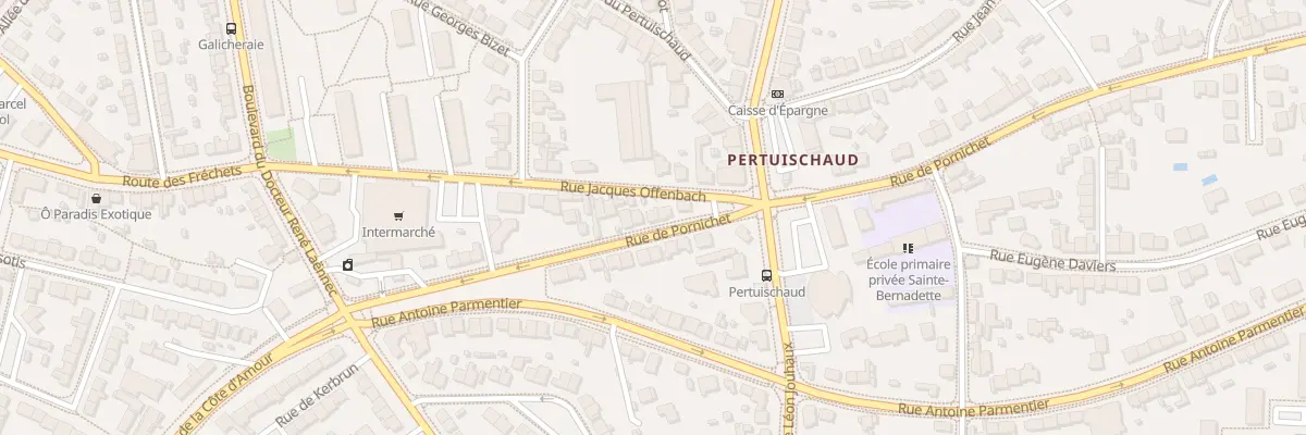 Plan du 290 Rue de Pornichet à Saint-Nazaire