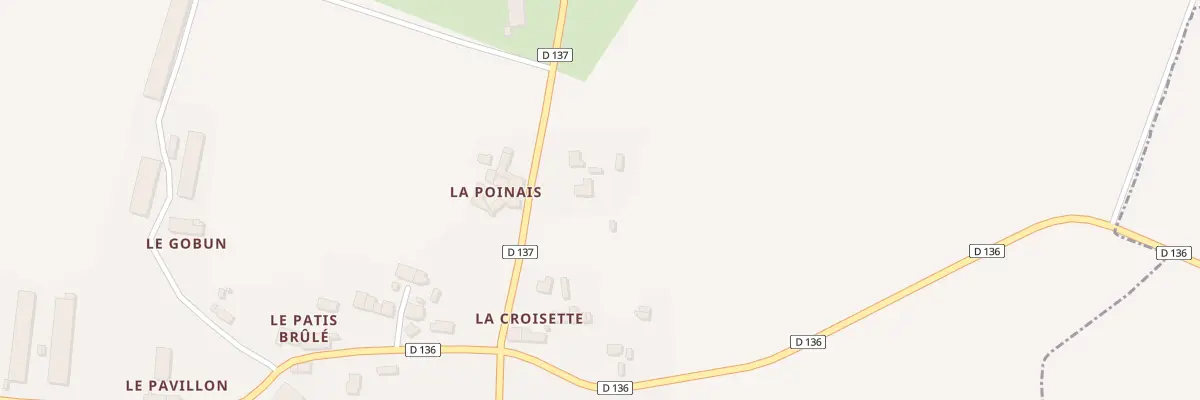 Plan du 5214 La Croisette à Saint-Gorgon