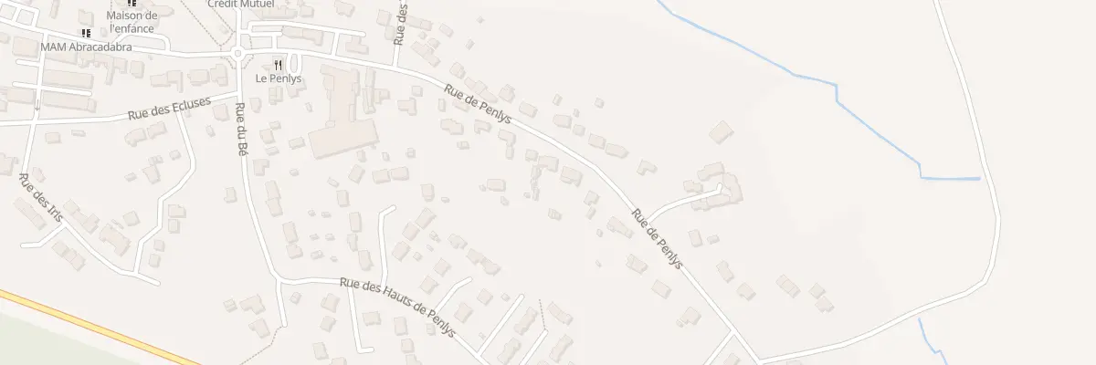 Plan du 77 Rue de Penlys à La Chapelle-des-Marais