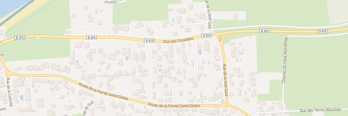 Plan du 27A Rue des Fossettes à Préfailles