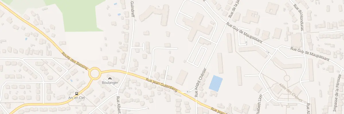 Plan du 142 Rue Jean Gutenberg à Saint-Nazaire