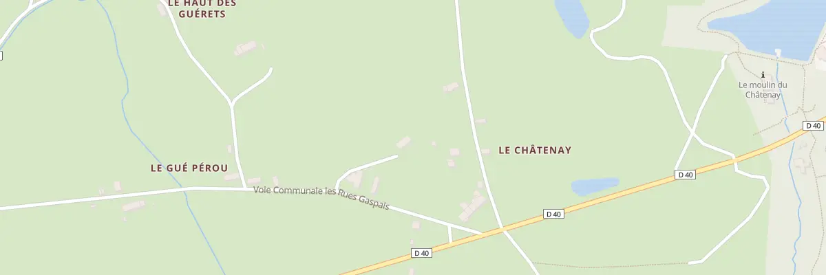 Plan du 5833 Beauvais à Paimpont