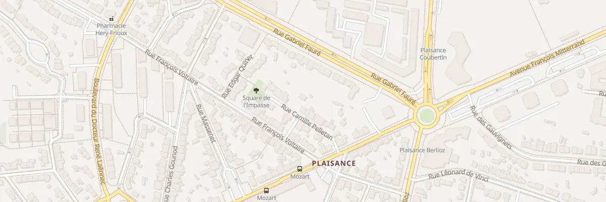 Plan du 16 Rue Camille Pelletan à Saint-Nazaire