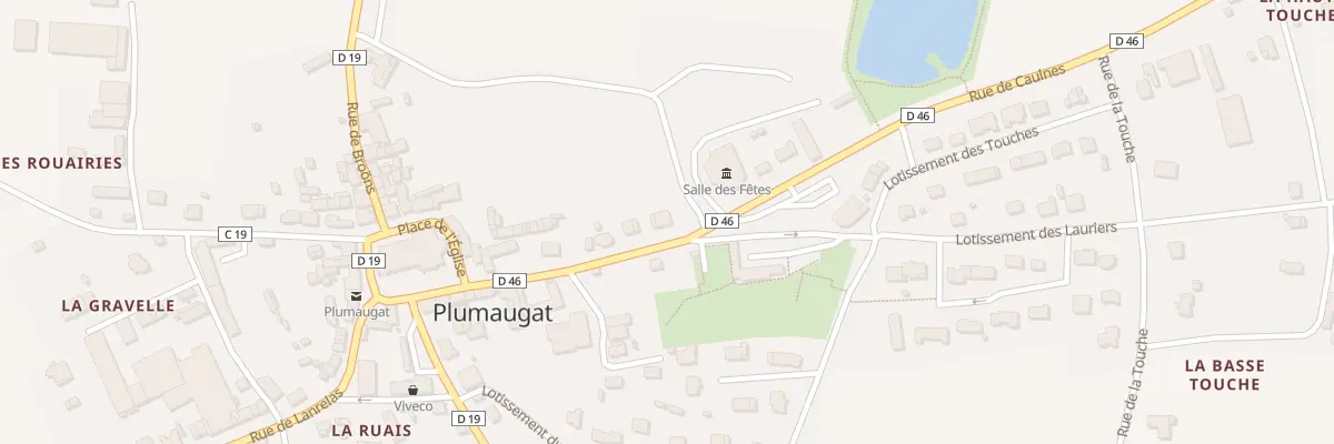 Plan du 7 Rue de Caulnes à Plumaugat
